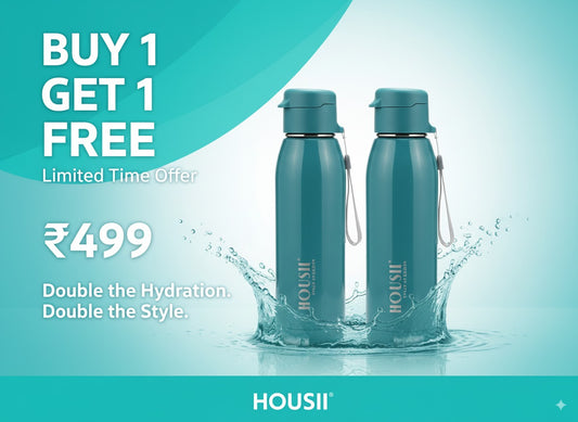 Buy 1 Get 1 Splendor 900 Premium Bottle – Stainless Steel Inner, 900ml Capacity